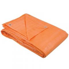LONA CARRETEIRO  7X5MTS C/ILHO LARANJA 100 MICRAS REF A08032C