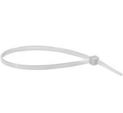 ABRACADEIRA NYLON BRANCA 3.6MMX100MM PT/100 REF 8674