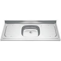 PIA ACO INOX 150X53 1CB CONCRET STAND/SV 055231