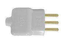 PINO MACHO BIP 2P+T 20A CINZA SM REF14051