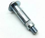 CHUMBADOR C/PARAF MAQ 1/4X2 ZINC CX100 REF 18096