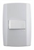 INT 1 TECLA 4X2 SLIM BRANCA HORIZONTAL REF 80173