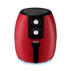 FRITADEIRA SEM OLEO 3.6L SUPREMA VERMELHA 1400W 127V