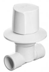 REGISTRO PVC 25 FACILITA C/CANOPLA BCO REF1000000110 FORA DE LINHA