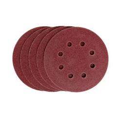 DISCO LIXA ADERENTE C/FURO MAD FERRO 100 4.1/2 125X2.2MM PT/10