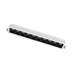 SPOT EMBUTIR LUZ PONTUAL ARCH 20W 10X2W BR/PR 2700K