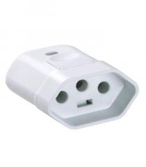 PINO FEMEA 20A 2P+T BRANCO REF 57402055