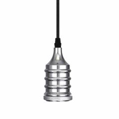 PENDENTE DOT METAL WAVE CROMO