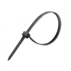 ABRACADEIRA NYLON PRETA 7.6MMX500MM PT/50 REF 1356