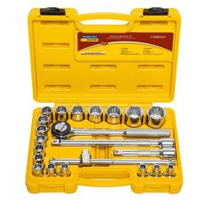 JOGO CHAVE SOQUETE SEXT C/22PCS 8 A 32MM REF 43600022