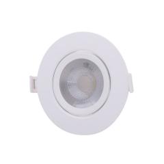 SPOT EMBUTIR LED  3W REDONDO 7X7CM MR11 6000K LUZ FRIA