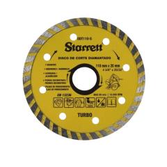 DISCO DE CORTE DIAMANTADO TURBO 4 110 X 20MM DDT110-S